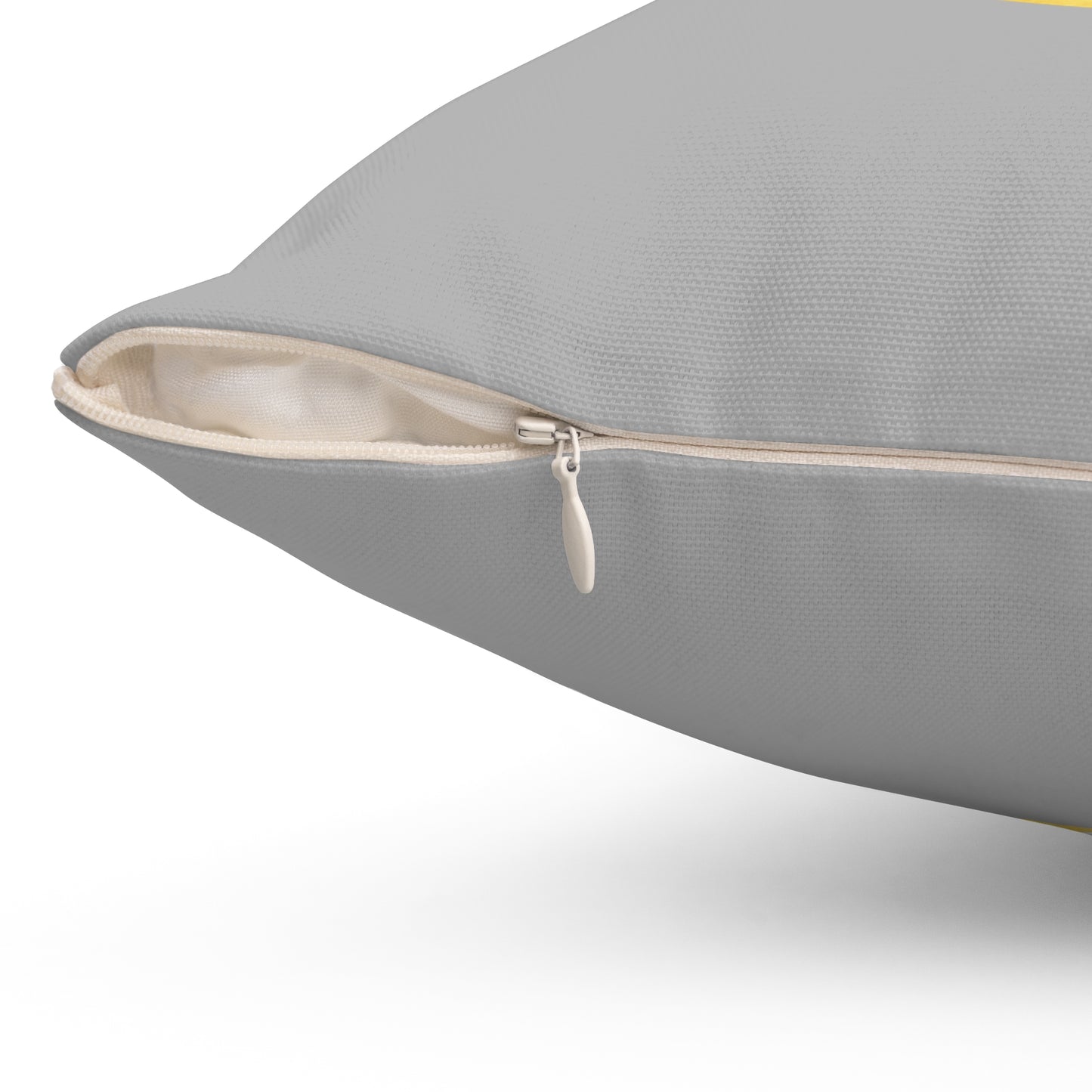 Sweet Dreams Decorative Pillow - Grey