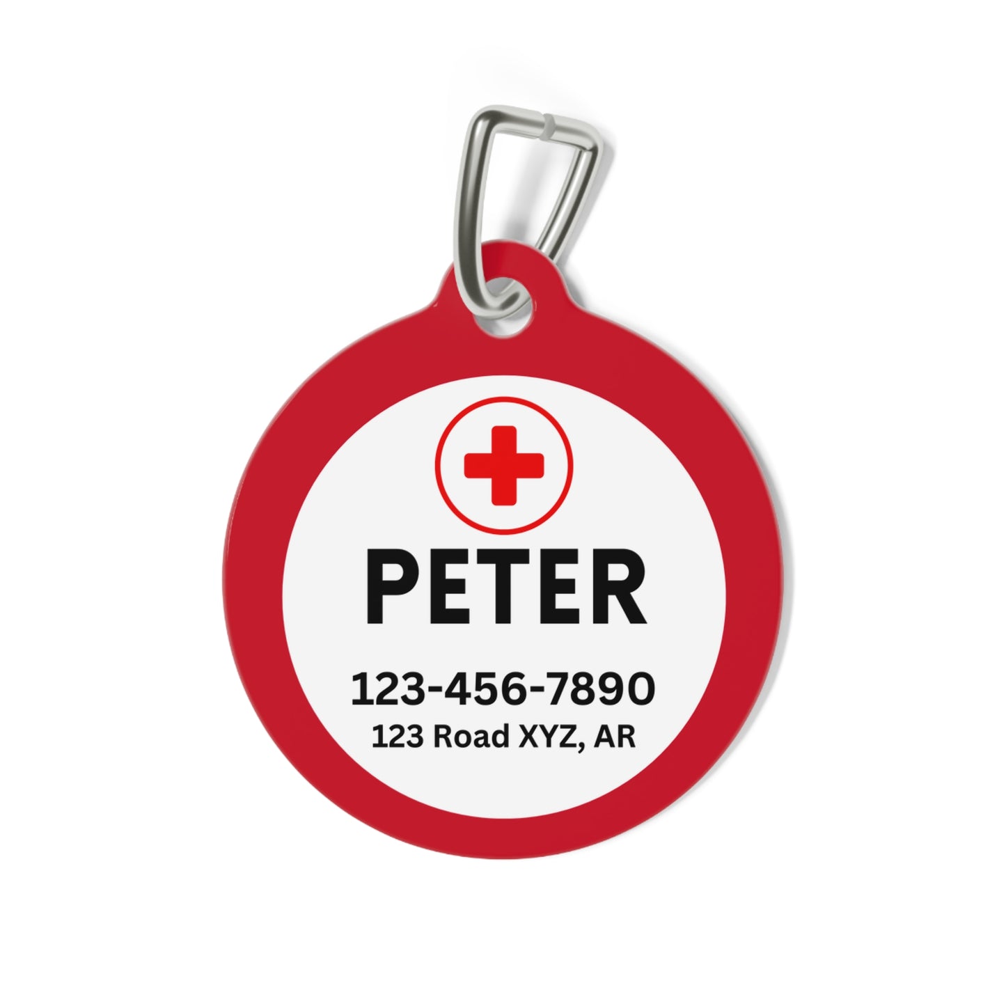 Pet Tag - Medical Pet Tag On Medications for Dogs