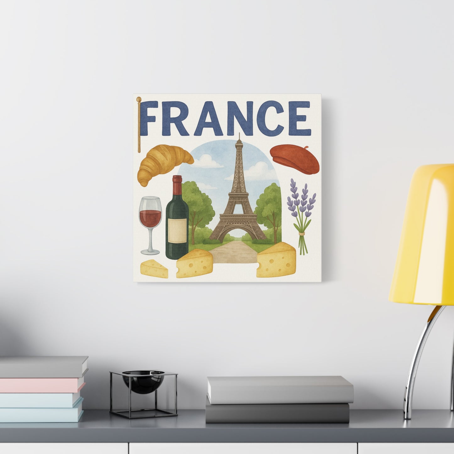 Canvas Wall Art French Inspired