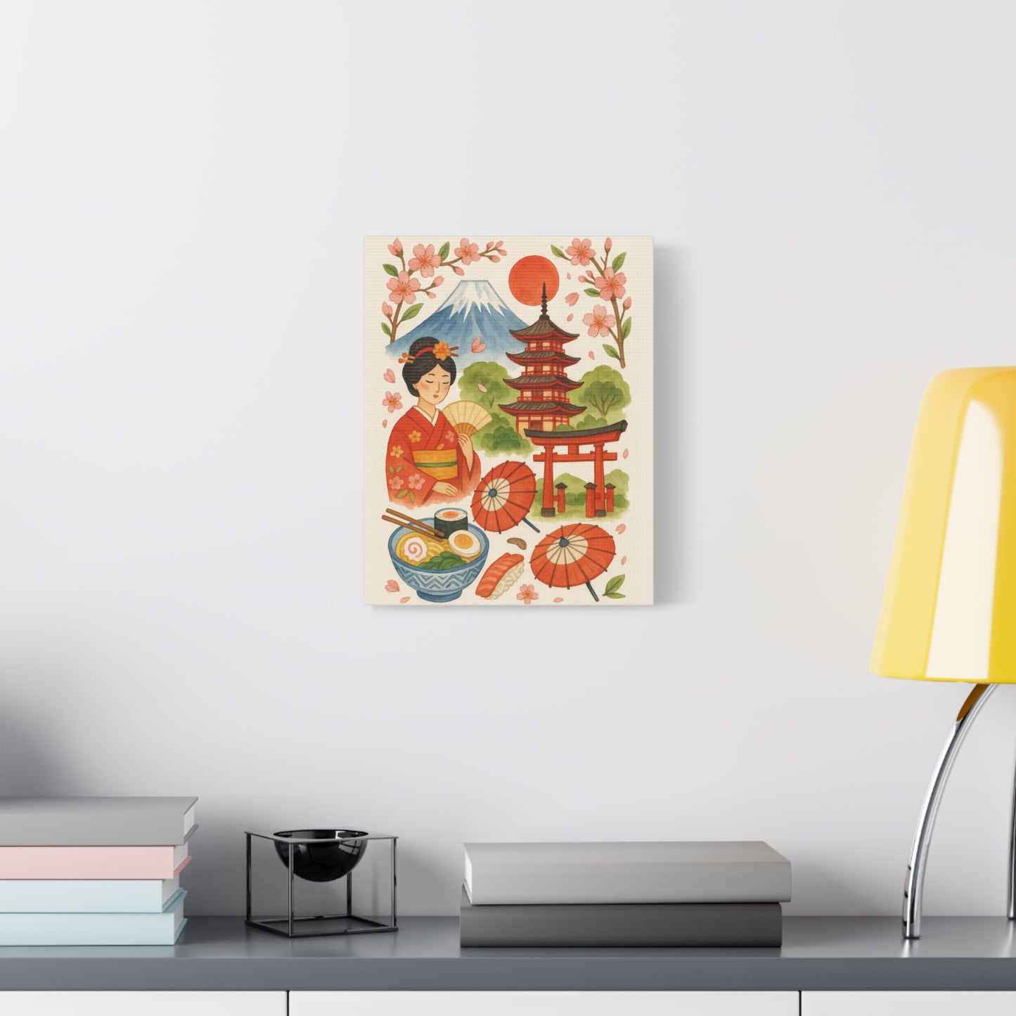 Japan Inspired Canvas Wall Art