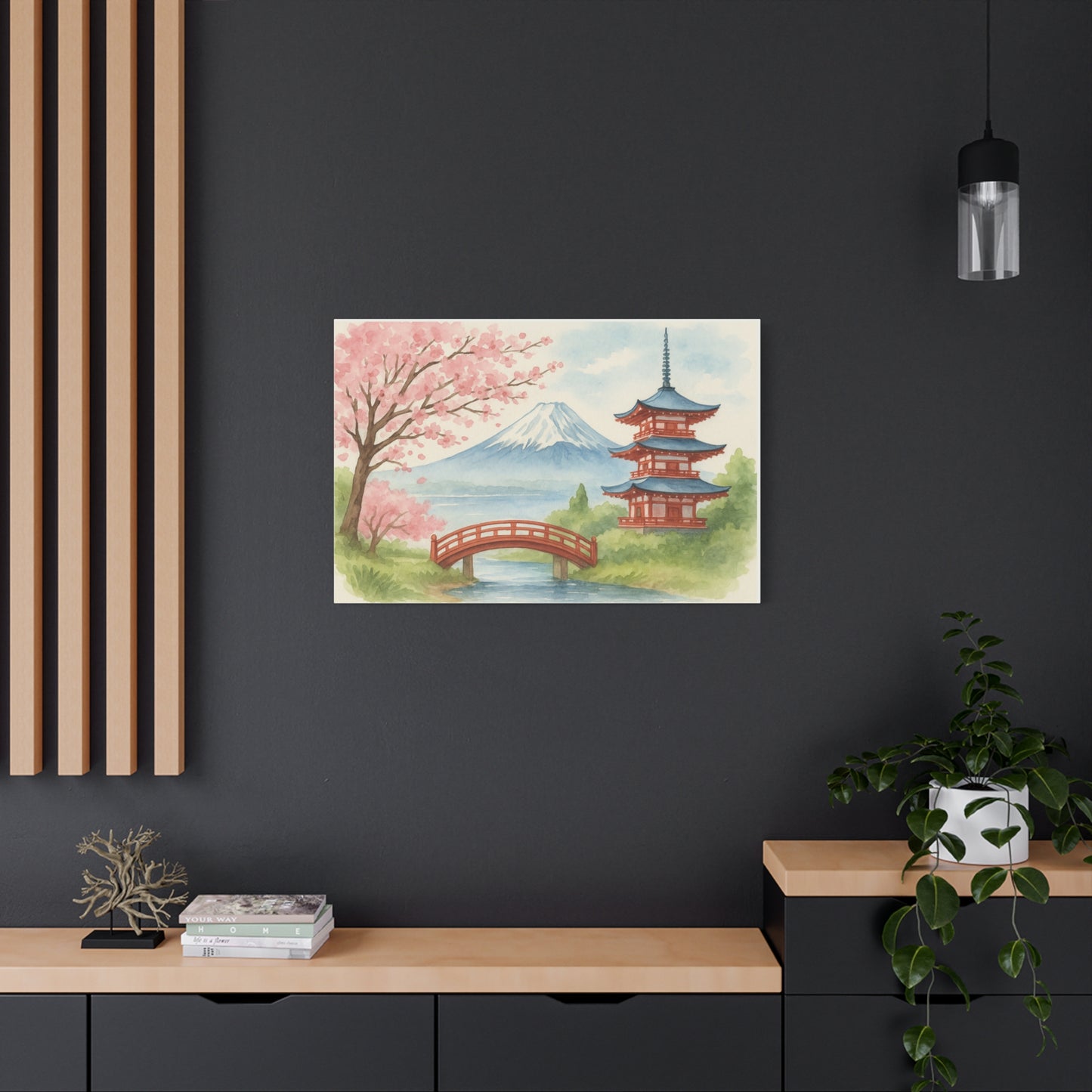 Japan Landscape Canvas Wall Art