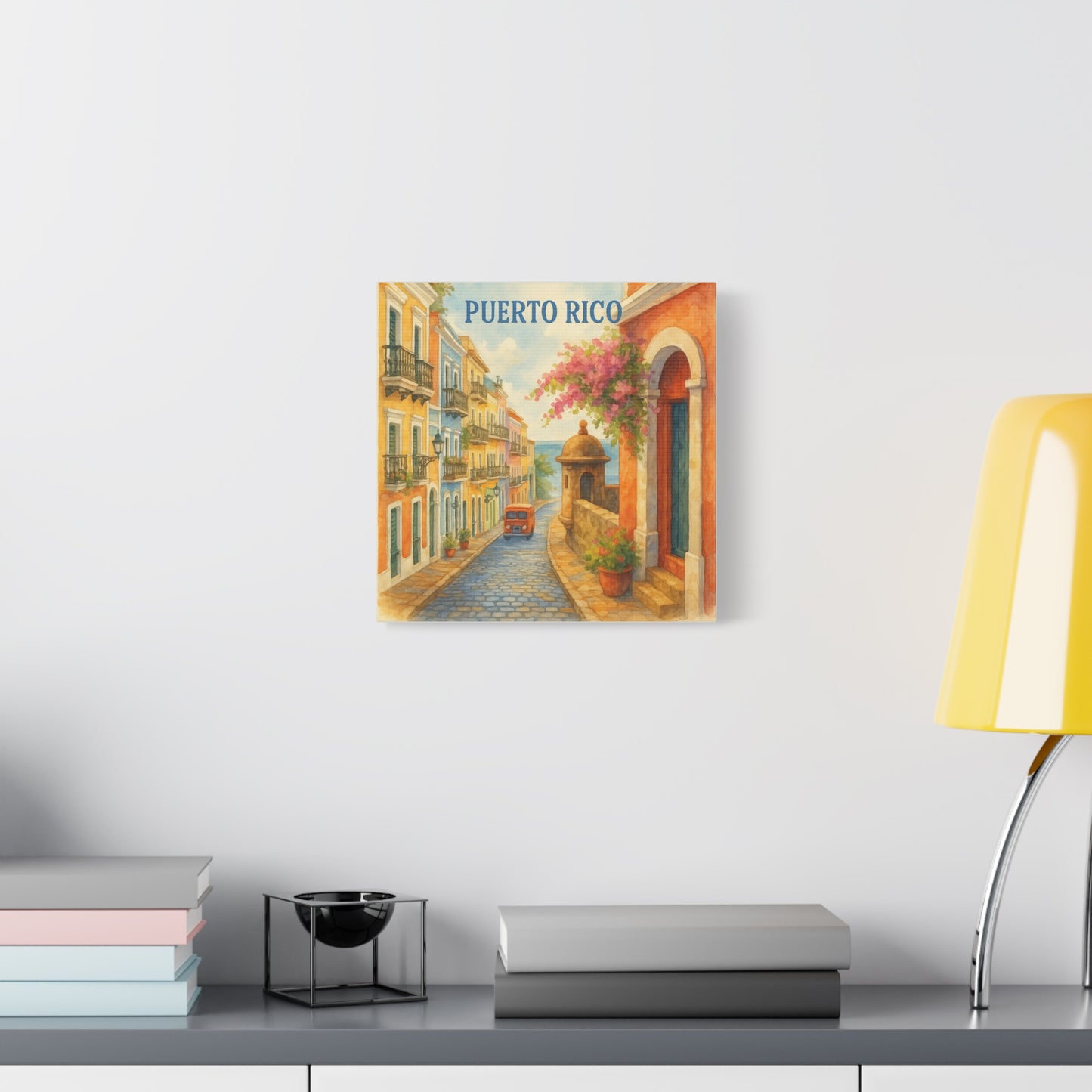 Puerto Rico Old San Juan Canvas Wall Art