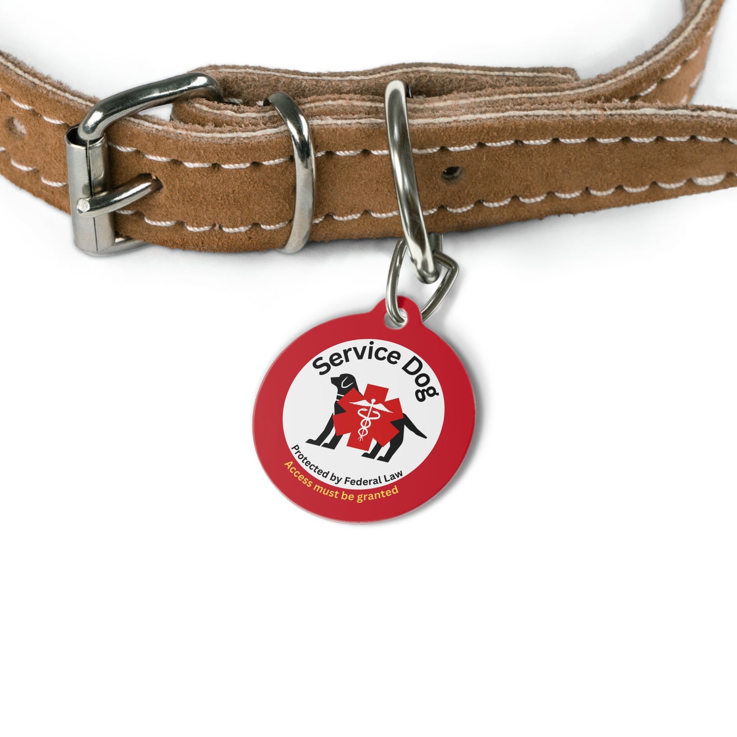 Pet Tag- Service Dog ID Pet Tag