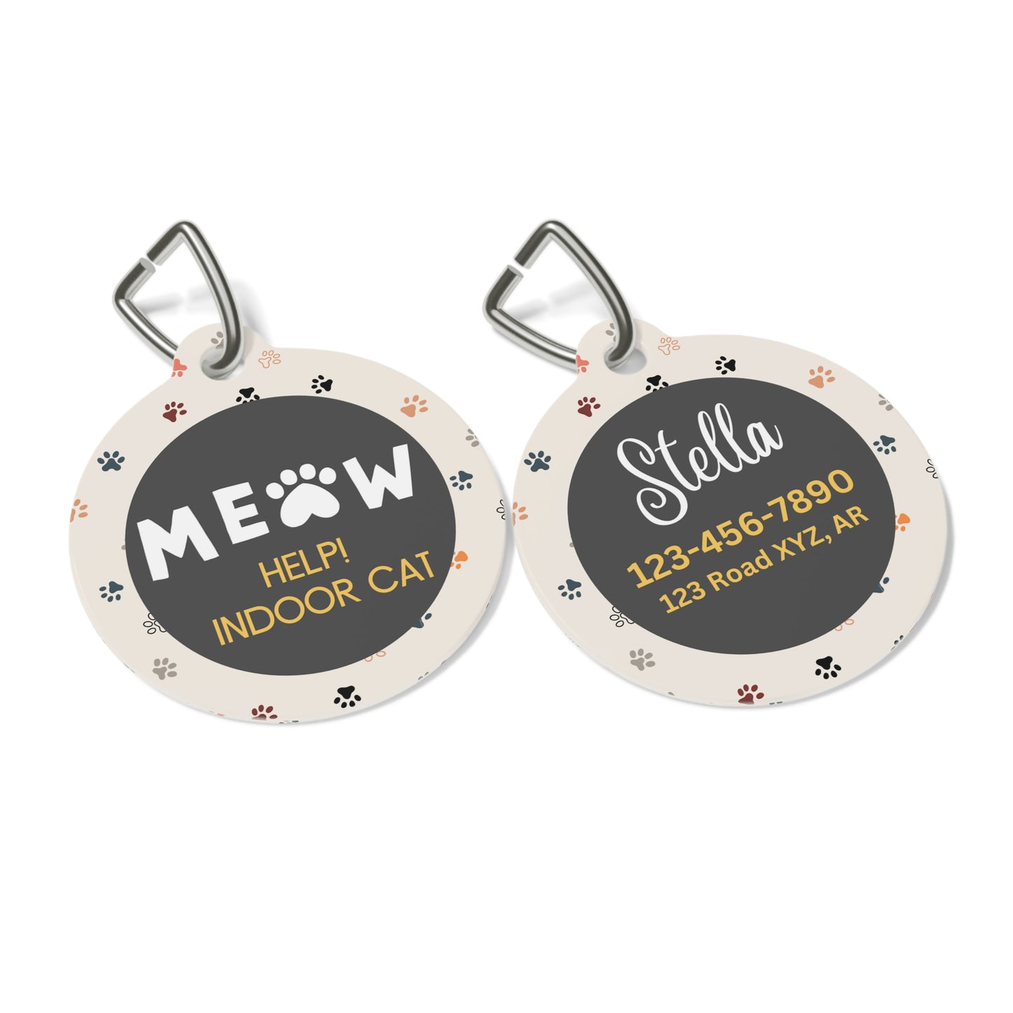 Cat Tag - Meow Indoor Cat Help!