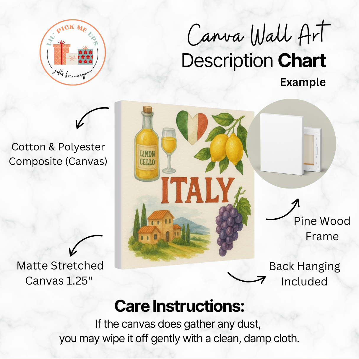 Canvas Wall Art French Inspired
