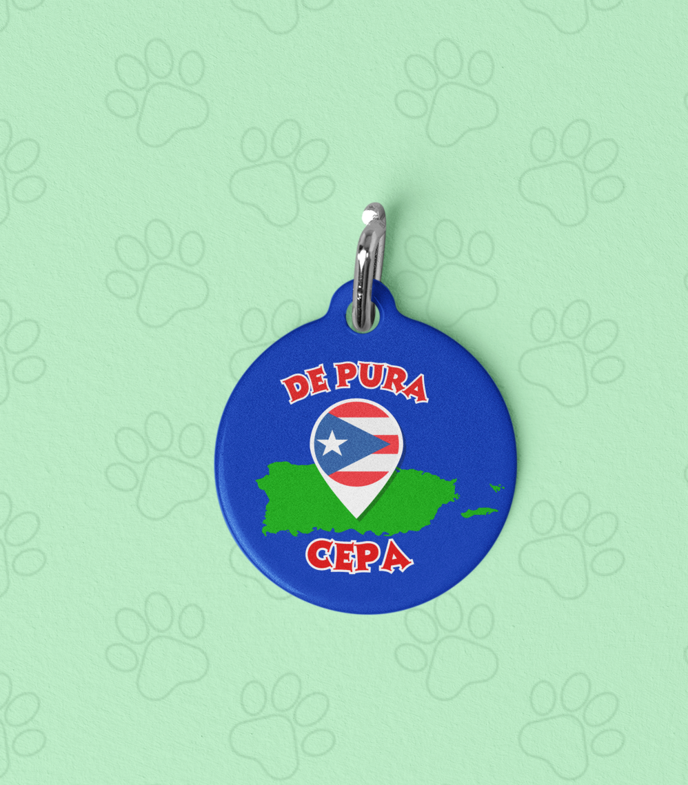 Pet Tag - De Aqui como el Coqui