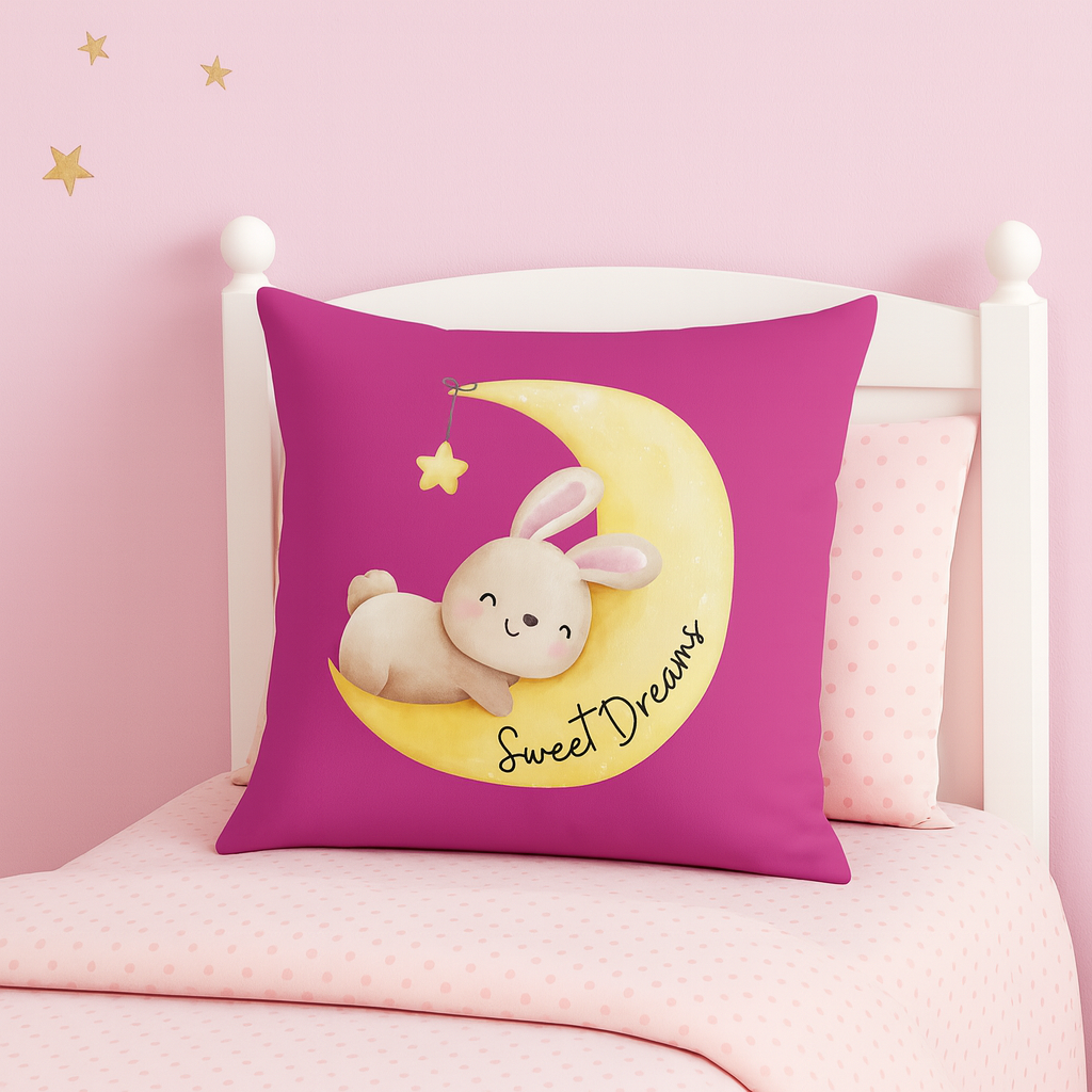 Sweet Dreams Decorative Pillow - Pink
