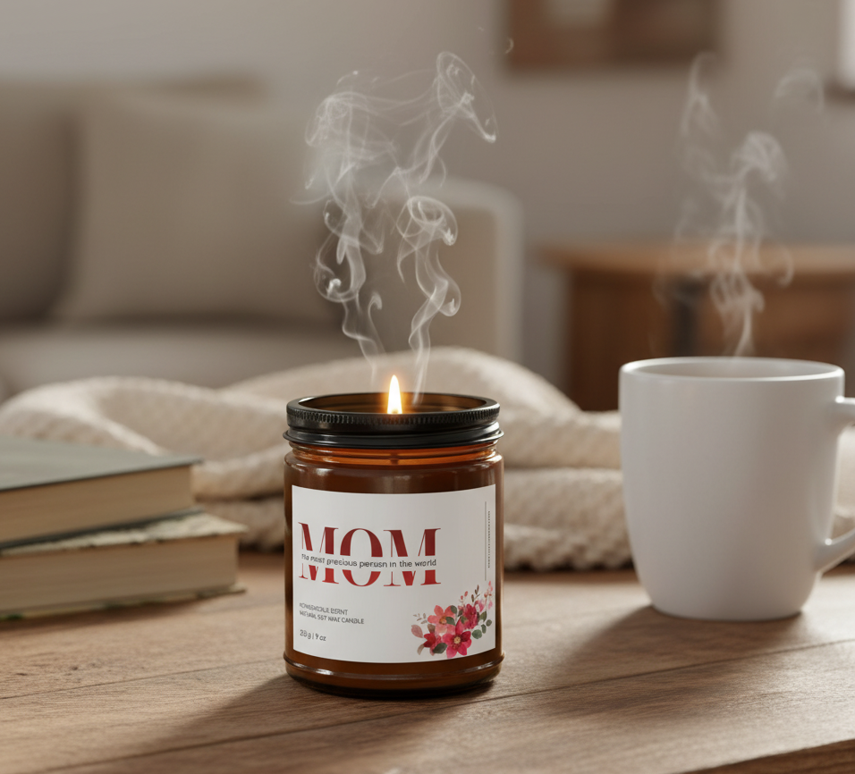 Gift for Mom Scented Soy Candle (9 oz)
