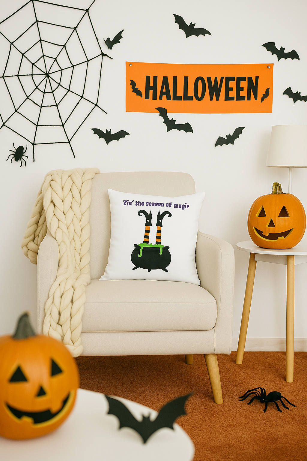 Tis' the Season of Magic Decorative Pillow