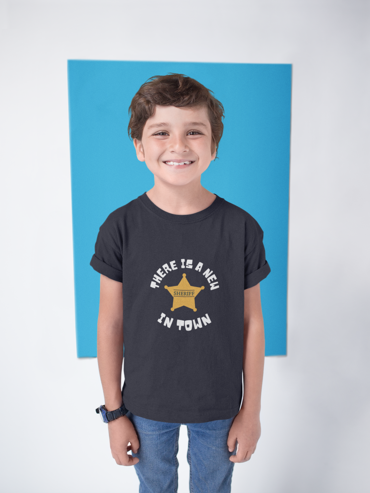 New Sheriff in Town Toddler Tee