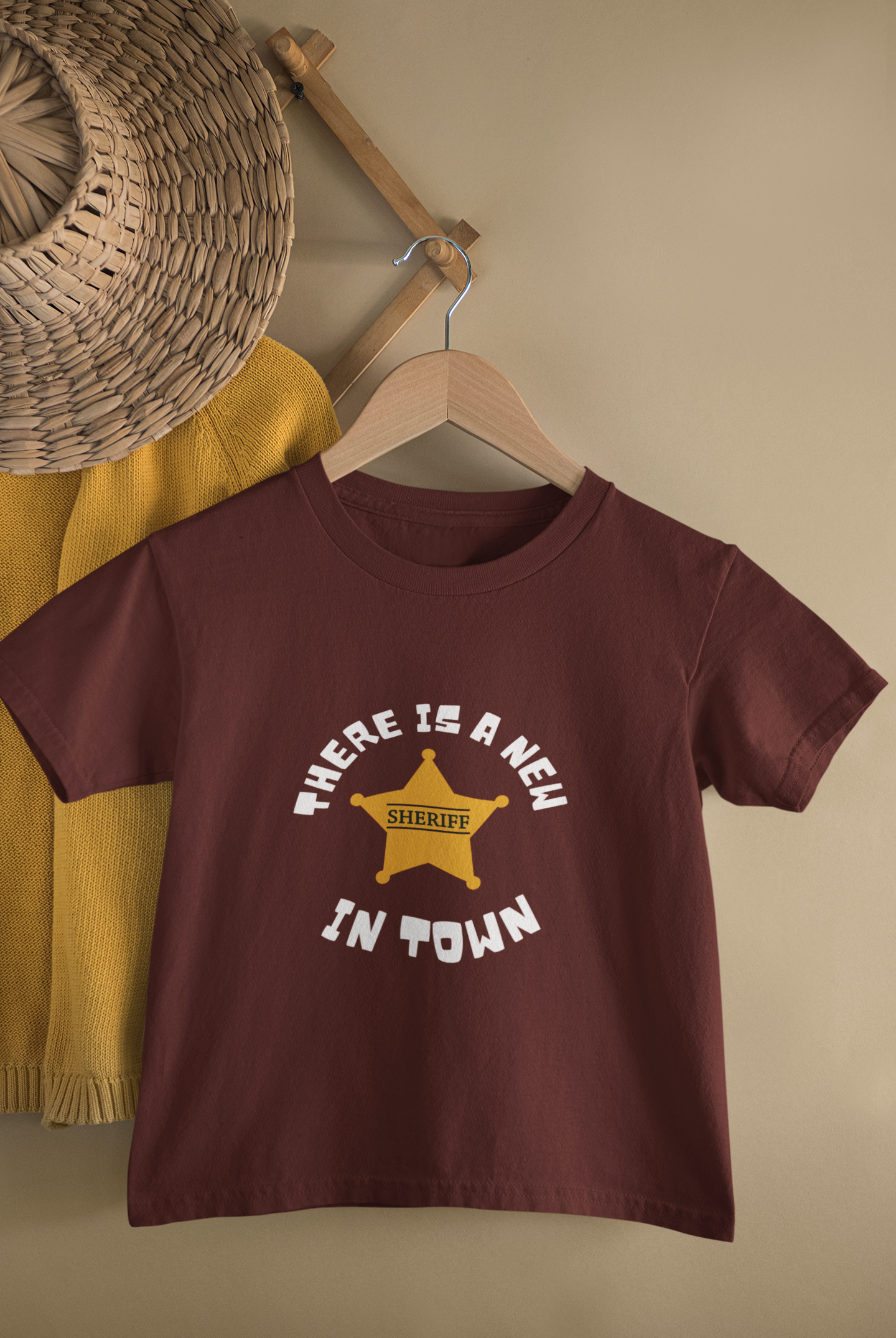 New Sheriff in Town Toddler Tee