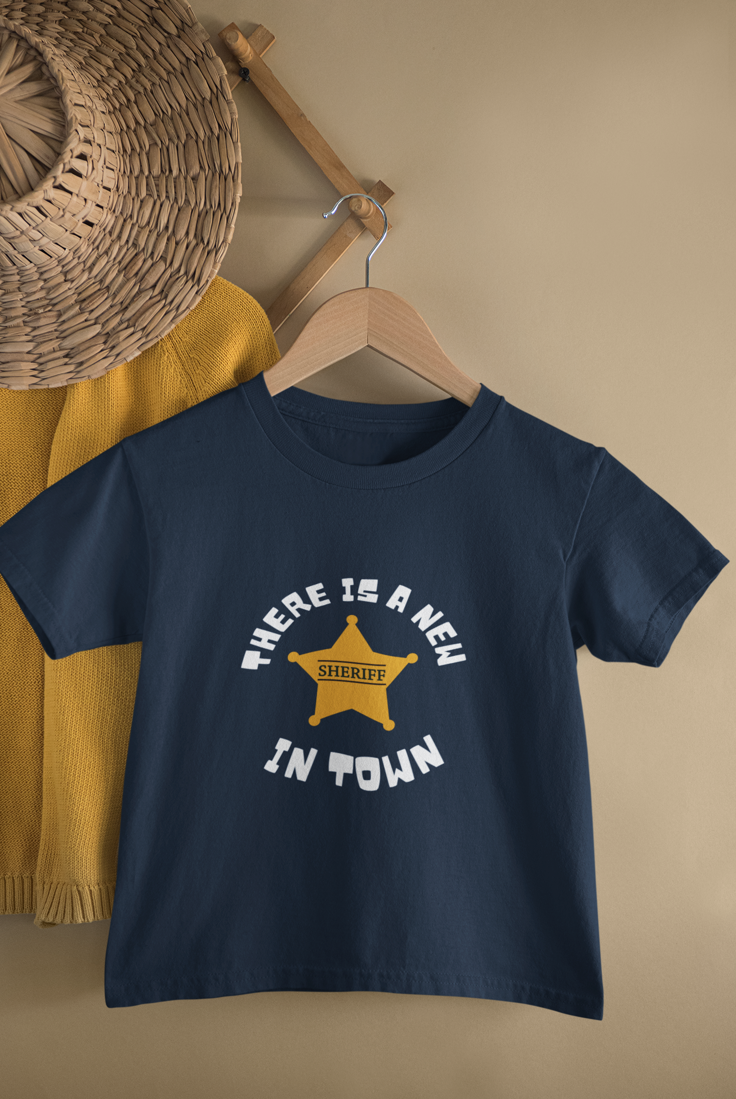 New Sheriff in Town Toddler Tee