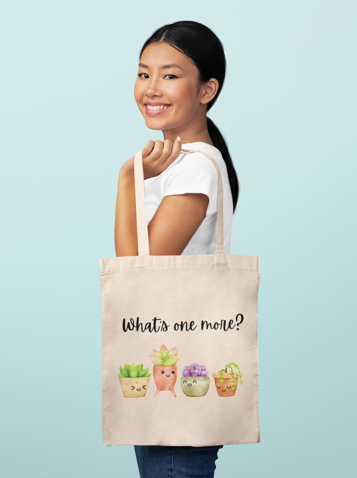 What's one more! Cotton Canva Tote Bag