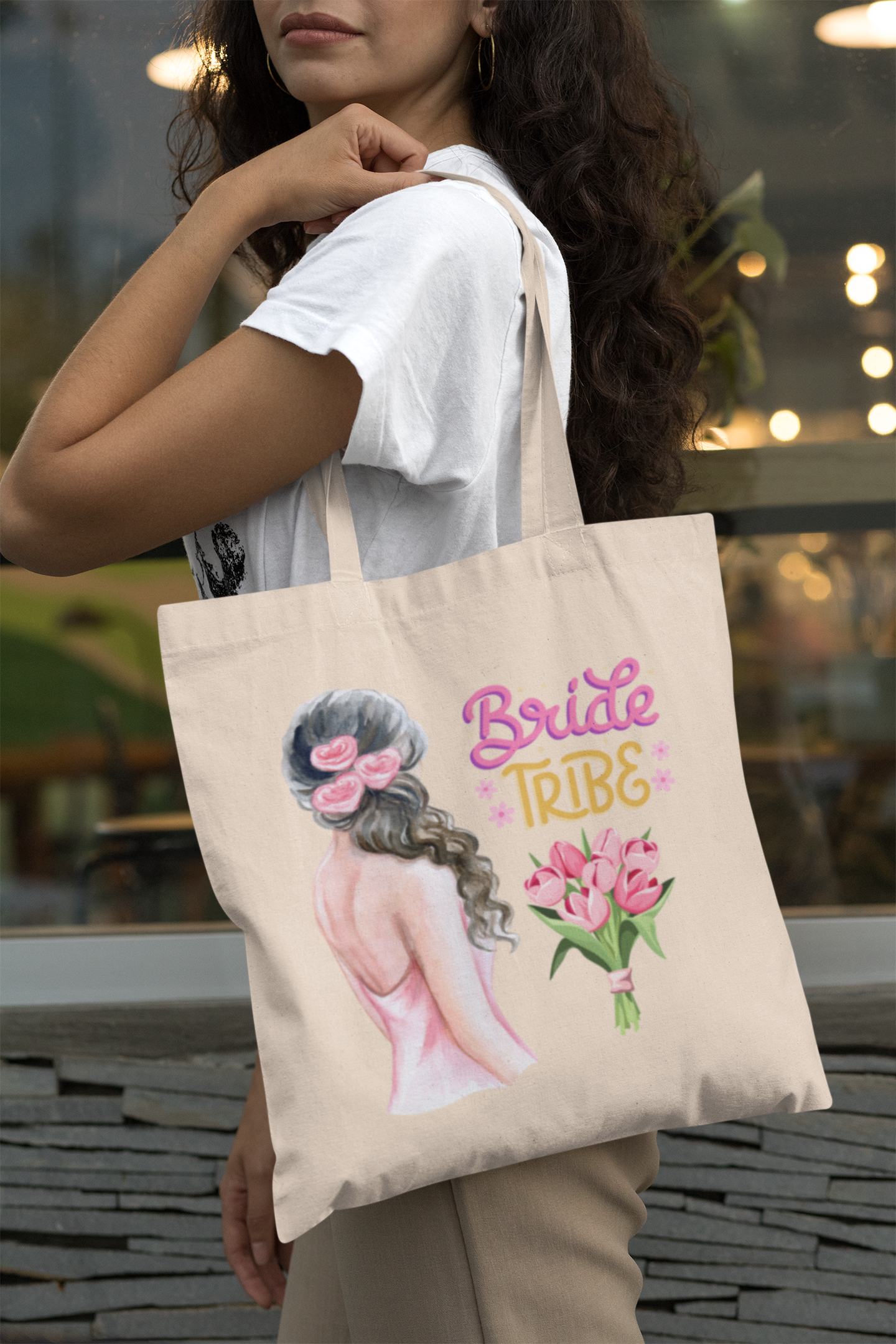 Bride Tribe Natural Tote Bag