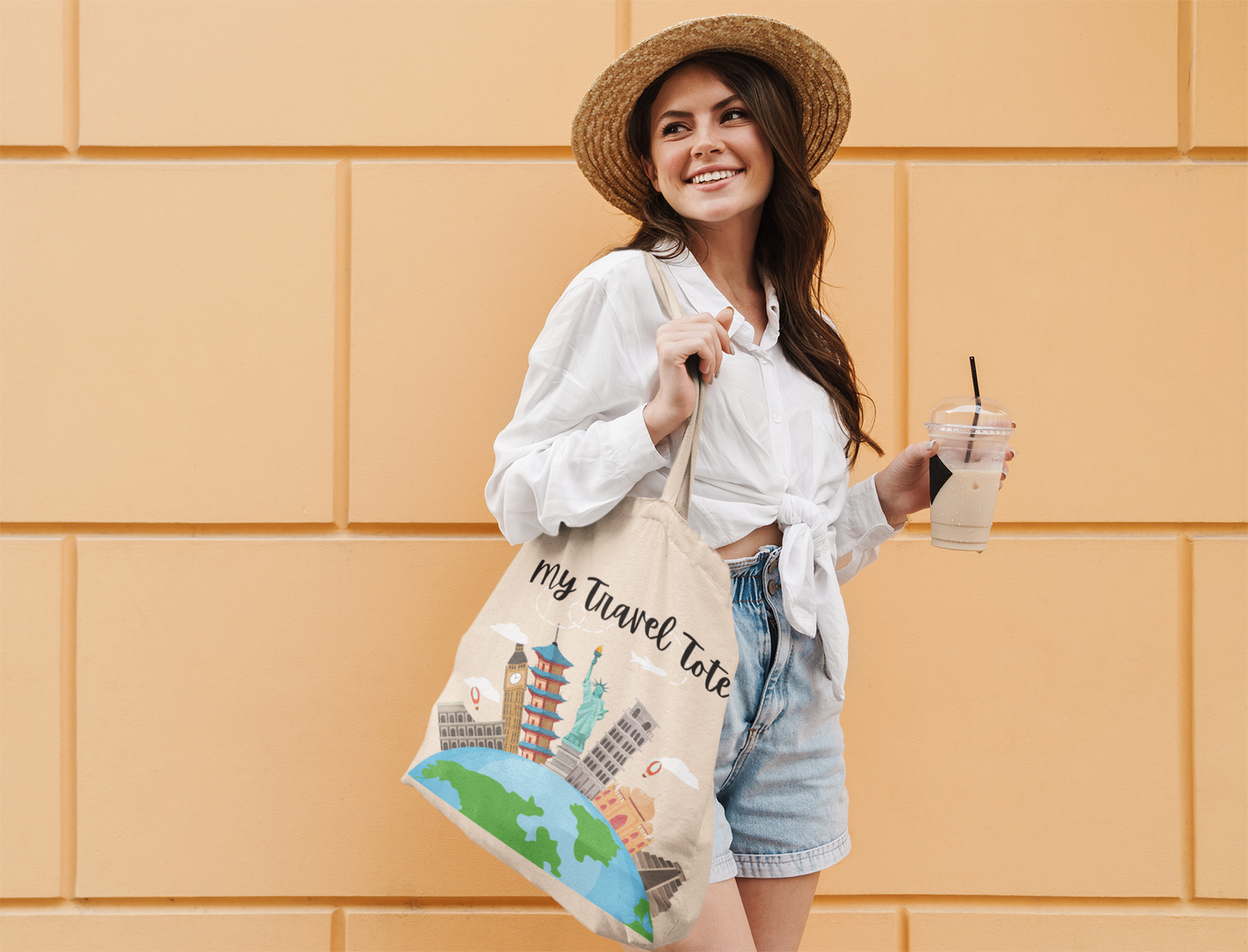 My Travel Bag Cotton Canva Tote Bag