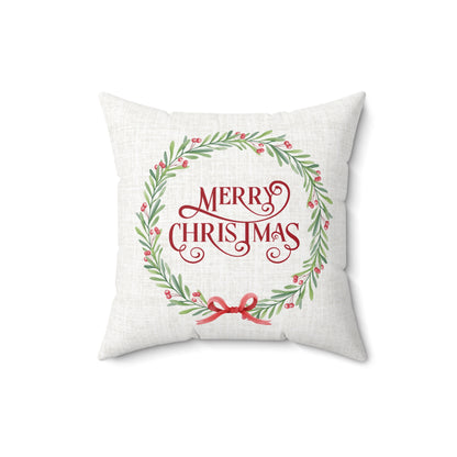 Christmas Garland Decorative Pillow