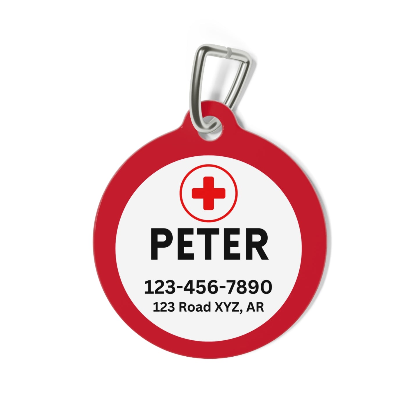 Medical Pet Tag for Cats with Epilepsy