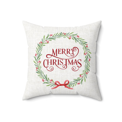 Christmas Garland Decorative Pillow