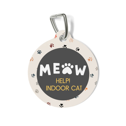 Cat Tag - Meow Indoor Cat Help!
