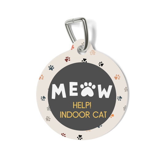 Cat Tag - Meow Indoor Cat Help!