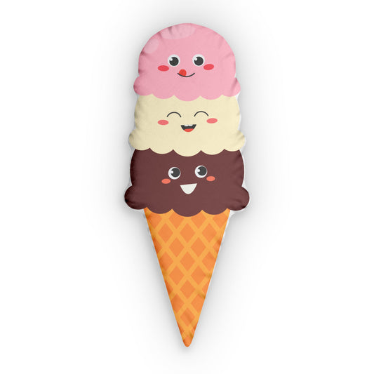 Ice Cream Cone Shaped Pillow