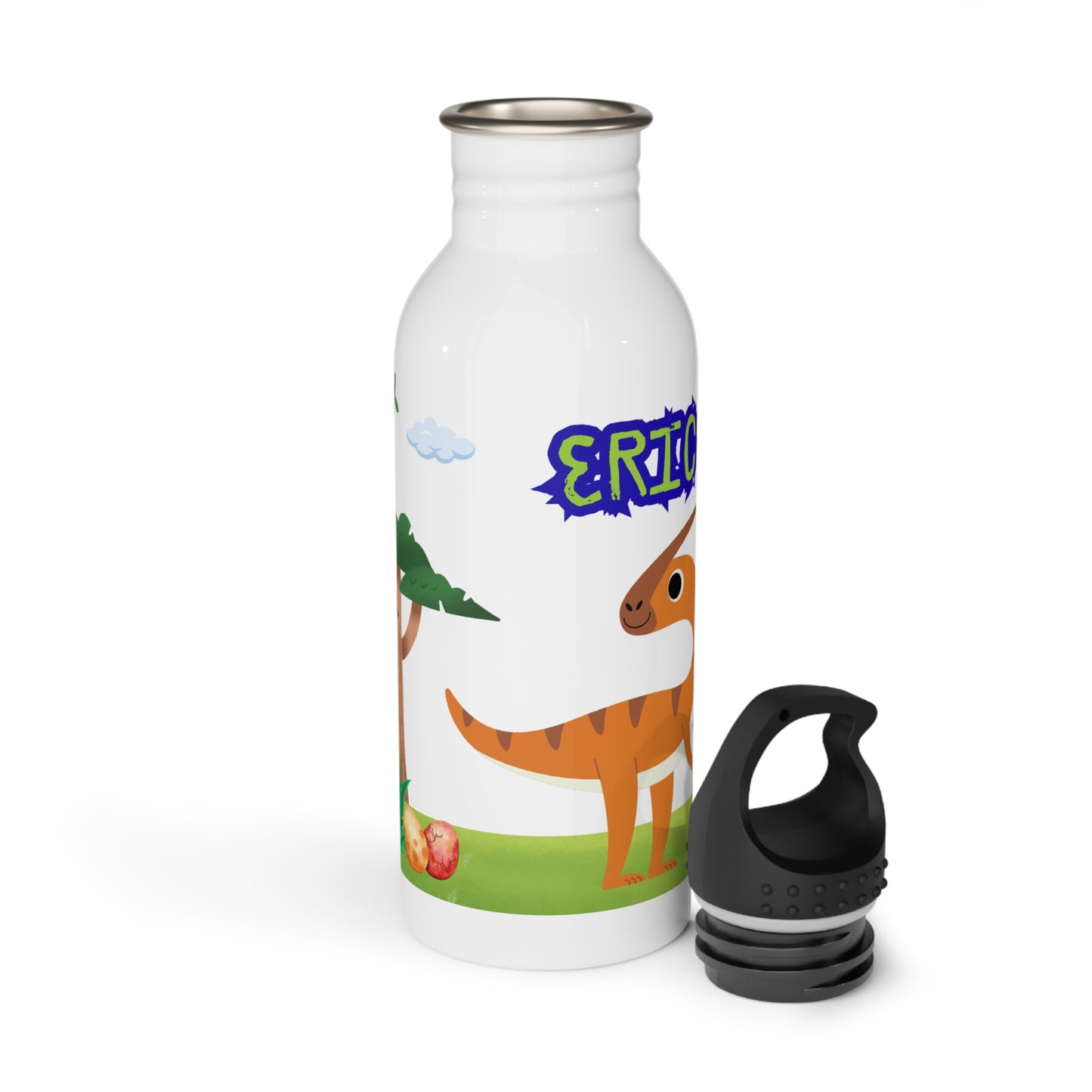 Personalized Dinosaur Water Bottle 20z