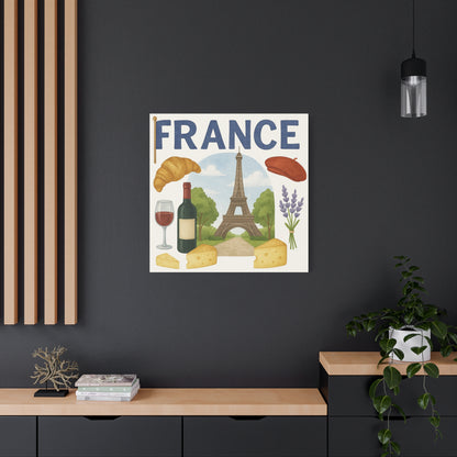 Canvas Wall Art French Inspired