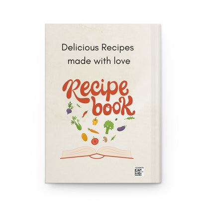 Personalized Favorite Family Recipes Hardcover Kitchen Recipe Book
