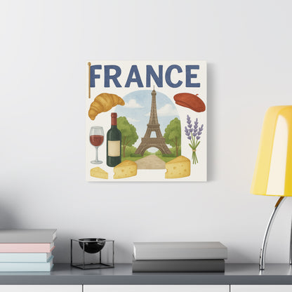 Canvas Wall Art French Inspired