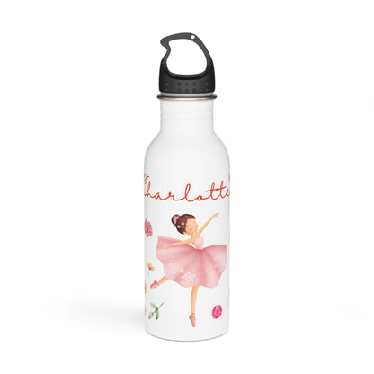 Personalized Ballerina Water Bottle