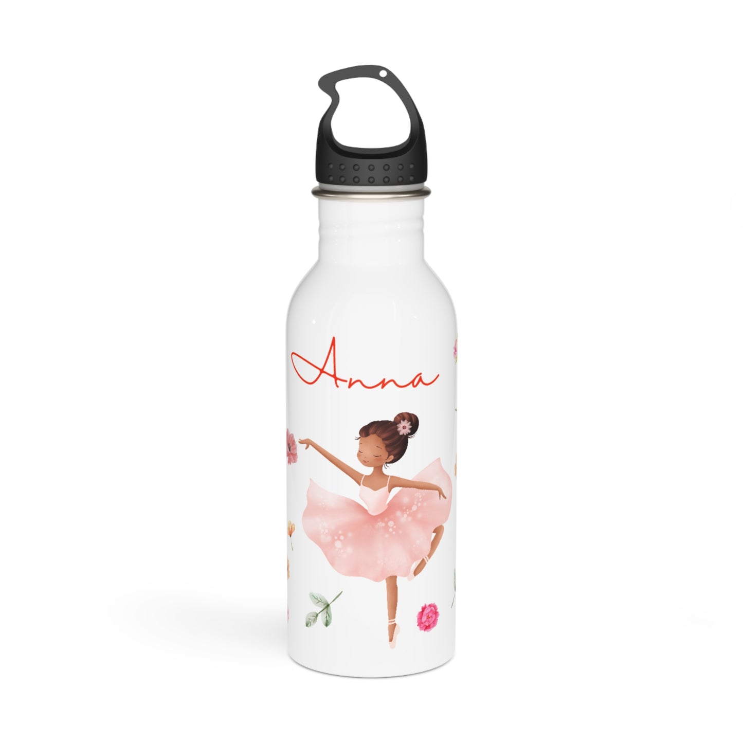 Personalized Dancing Ballerina Water Bottle 20oz