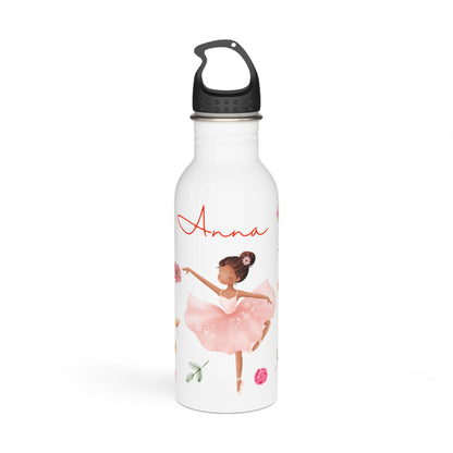 Personalized Dancing Ballerina Water Bottle 20oz
