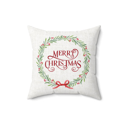 Christmas Garland Decorative Pillow