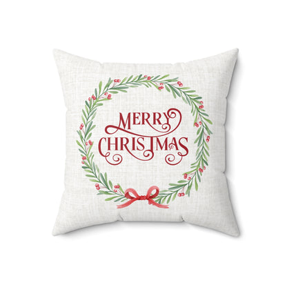 Christmas Garland Decorative Pillow