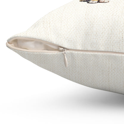 Cat Square Pillow - No Home is Complete Without a Cat