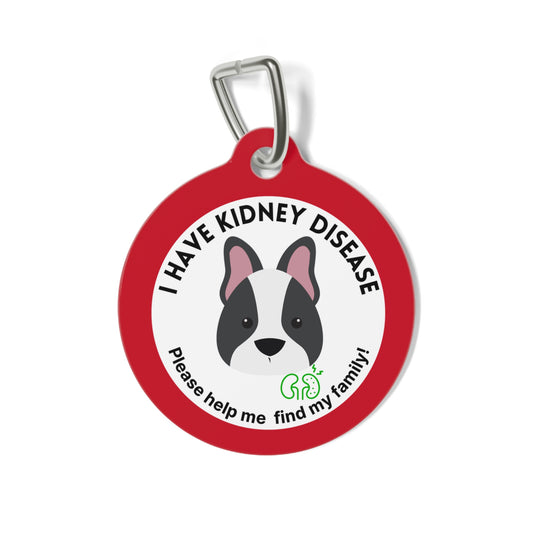 Pet Tag - Personalized Kidney Disease Medical Alert Dogs