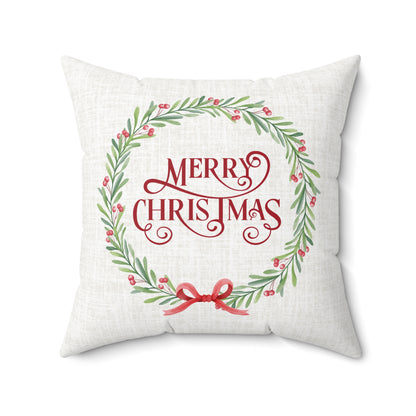 Christmas Garland Decorative Pillow