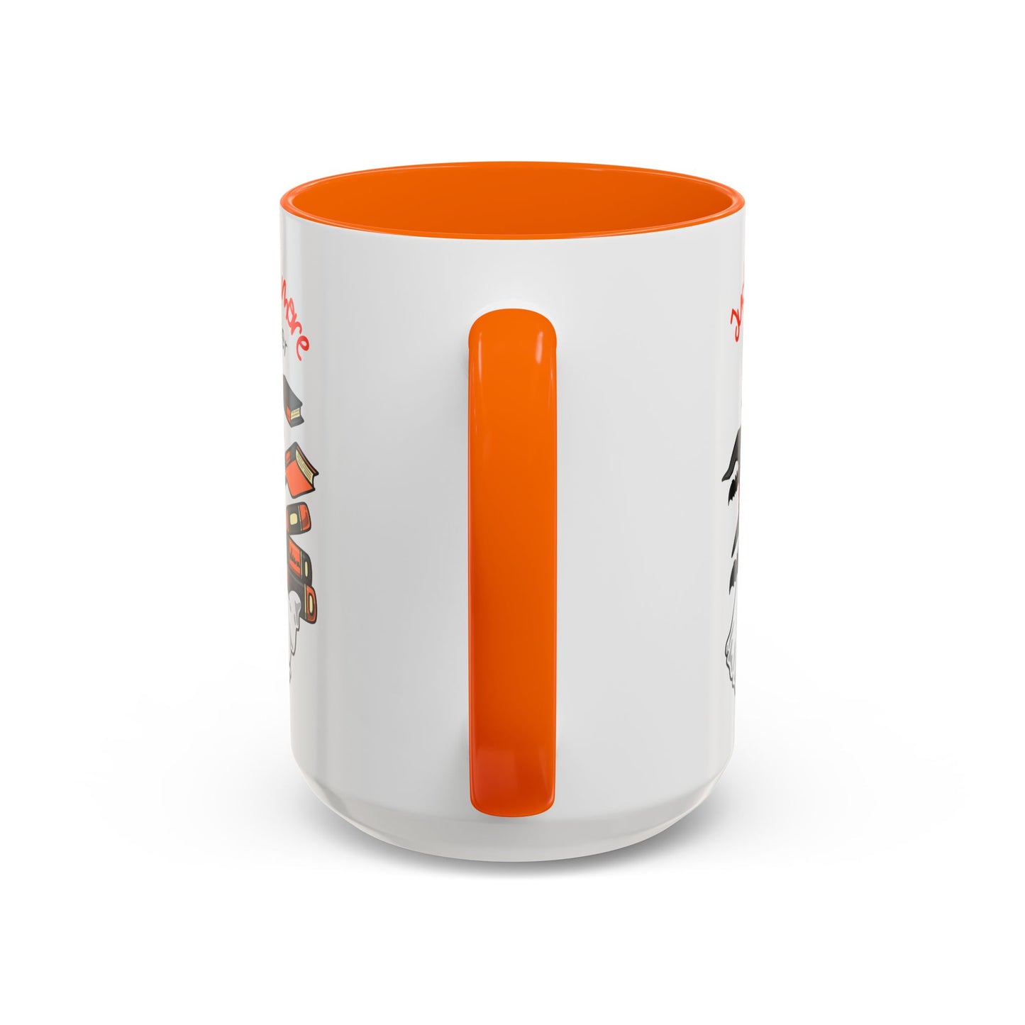 Halloween Coffee Mug - "Just One More Chapter" Bookish Spooky Accent Mug (11/15oz)