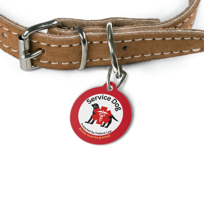 Pet Tag- Service Dog ID Pet Tag