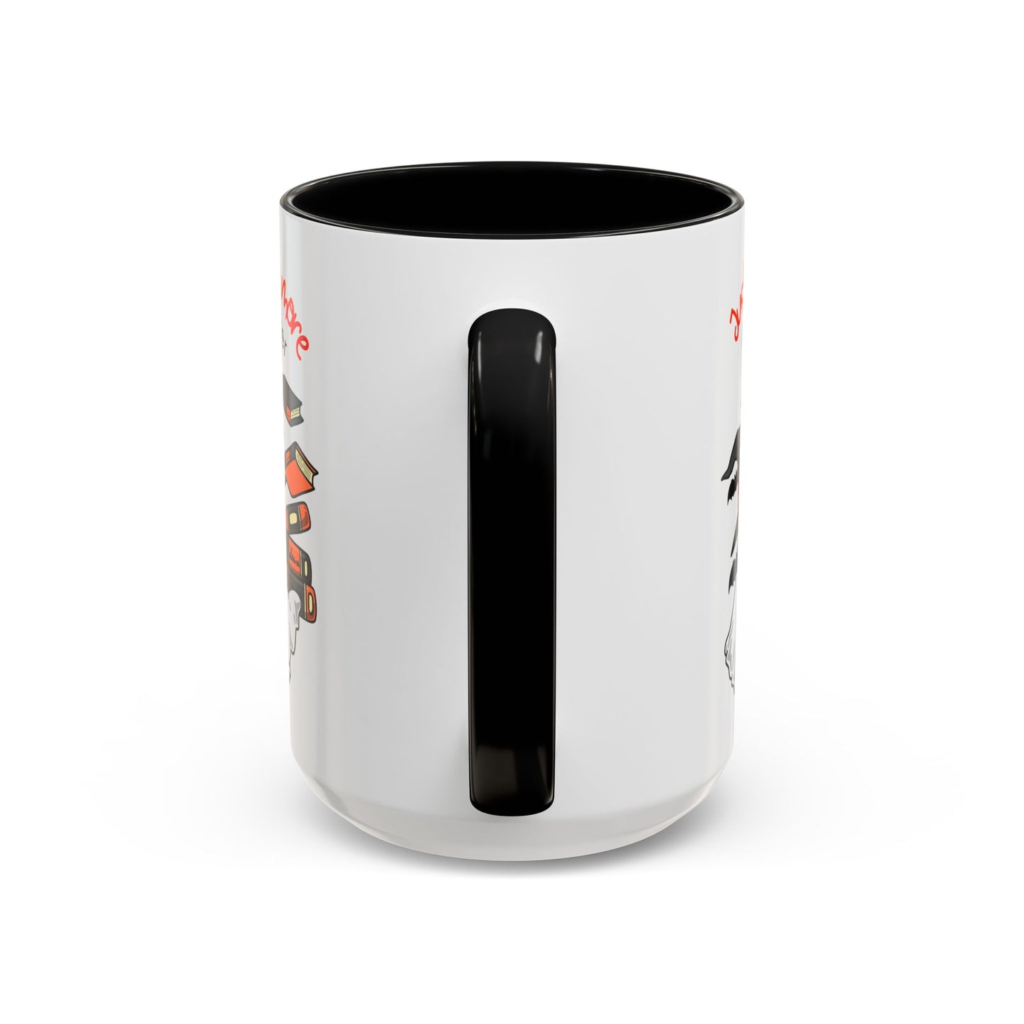 Halloween Coffee Mug - "Just One More Chapter" Bookish Spooky Accent Mug (11/15oz)