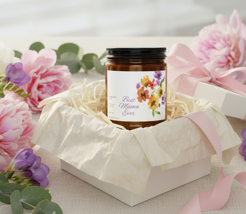Best Mama Ever Scented Soy Candle (9 oz)
