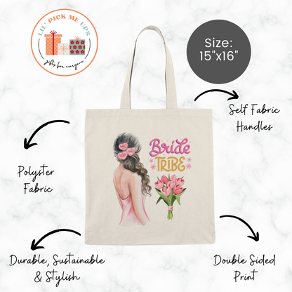 Bride Tribe Natural Tote Bag