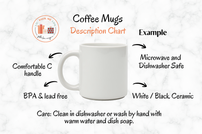 Life Is Better With Books, Plants & Cats Ceramic Mug — 11oz/15oz