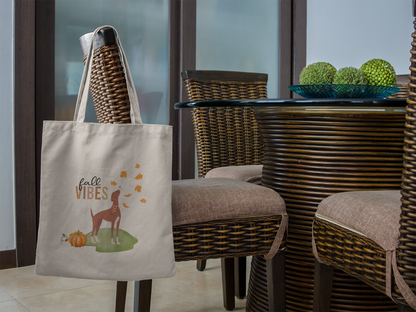 Fall Vibes Dog Tote Bag