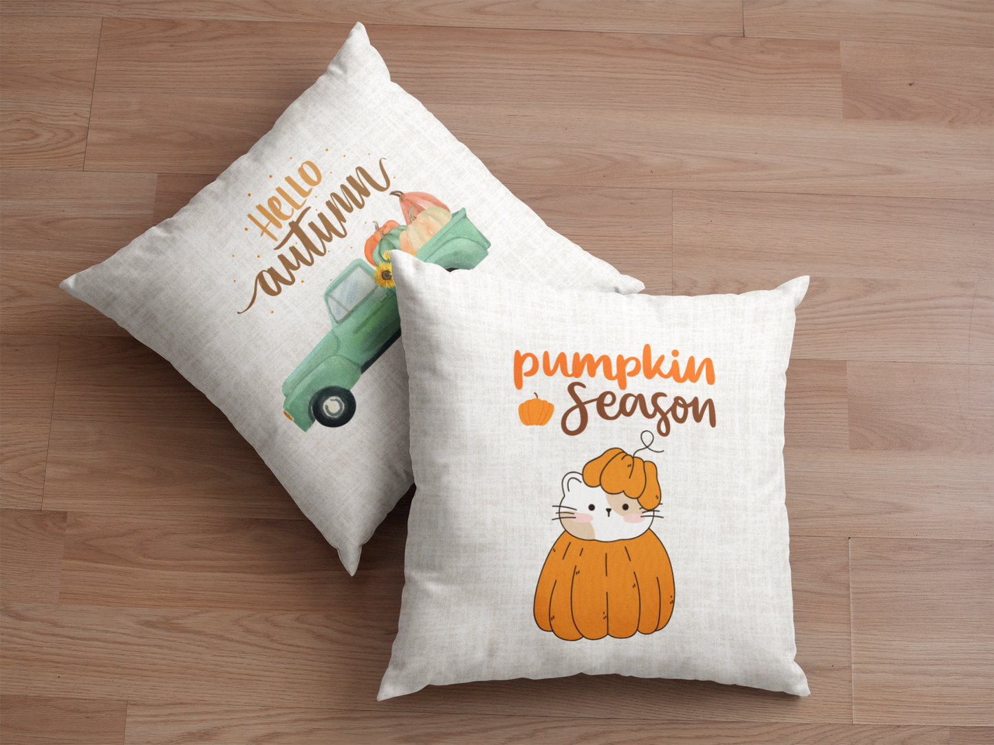 Hello Autumn Decorative Pillow