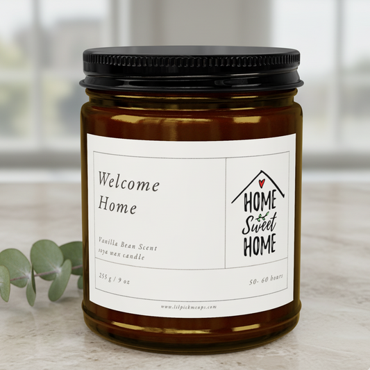 'Home Sweet Home' Scented Soy Candle - (9oz)