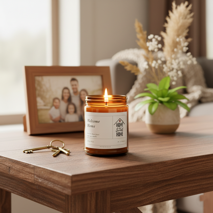 'Home Sweet Home' Scented Soy Candle - (9oz)