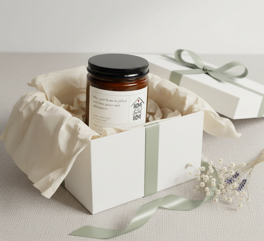 'Home Sweet Home' Scented Soy Candle - (9oz)