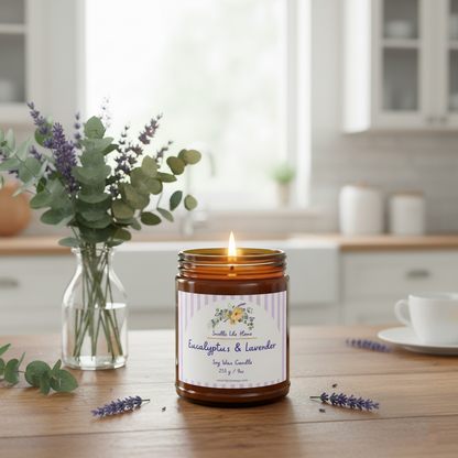 Smells Like Home Eucalyptus & Lavender Scented Jar (9oz)
