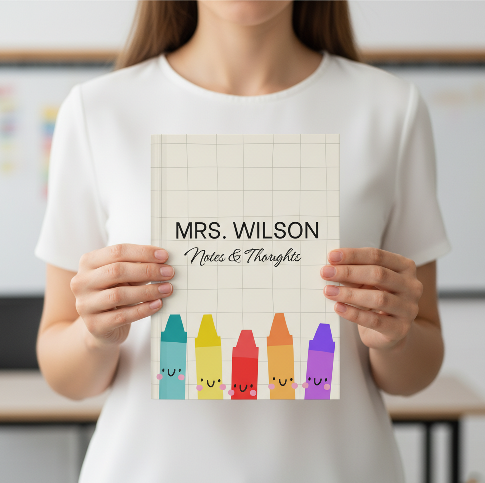 Personalized Teacher Hardcover Notebook